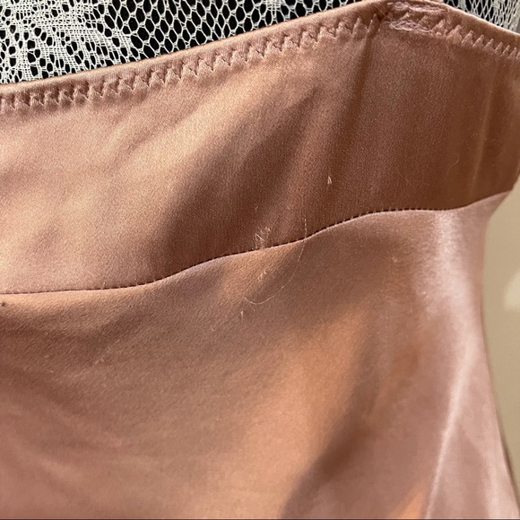 victoria’s Secret womens pink satin cami night gown satin size s - Picture 3 of 5